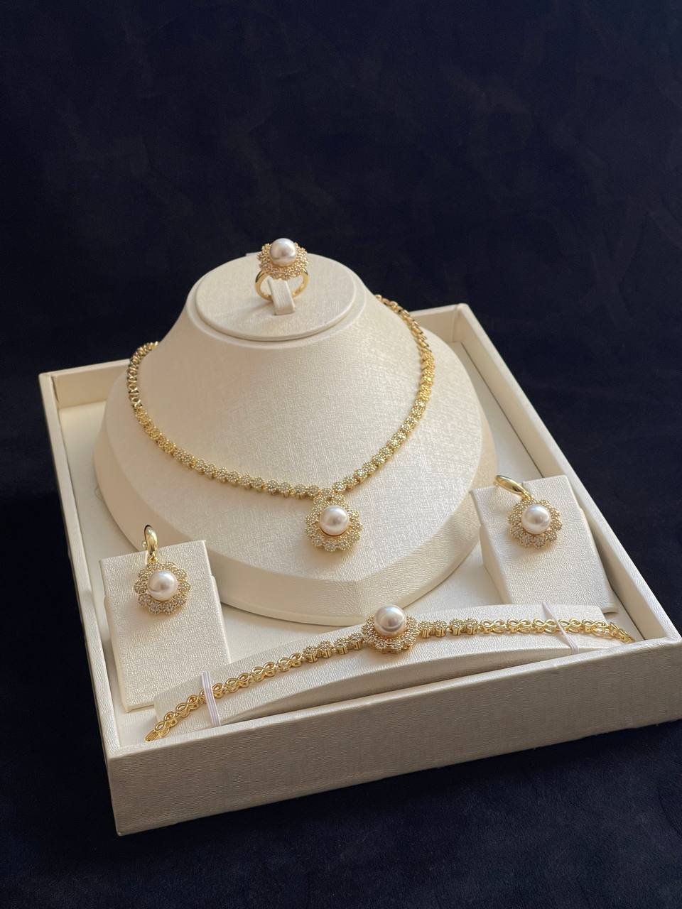 Parures Flora Plaqué Or