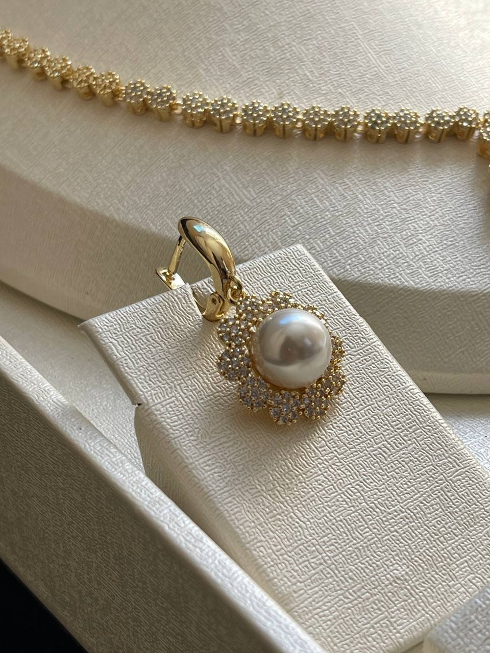 Parures Flora Plaqué Or – Image 3