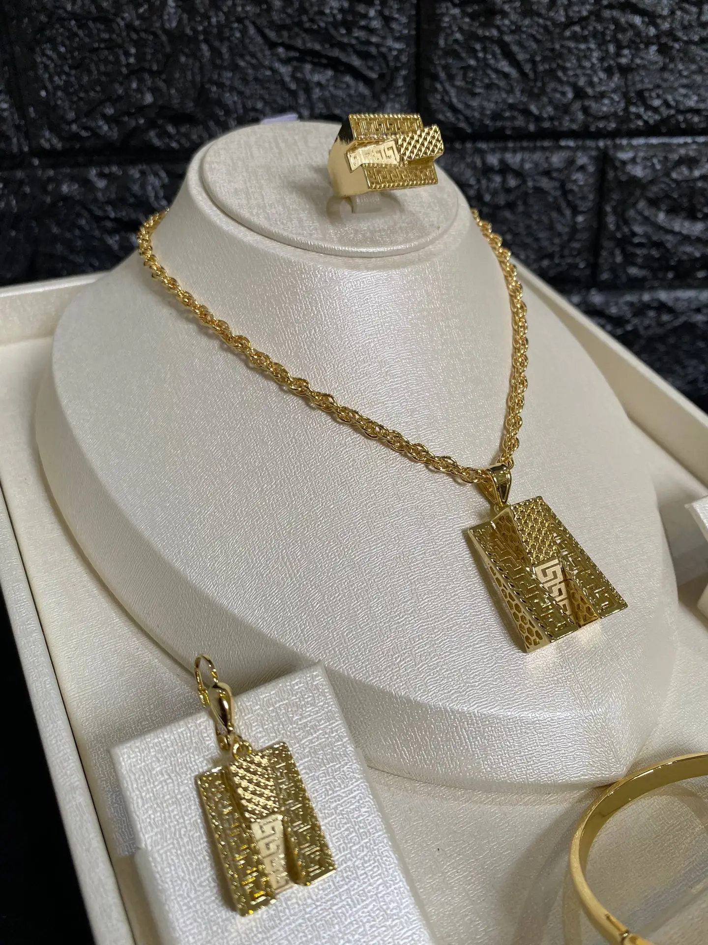 Parures Piramid Plaqué Or – Image 2