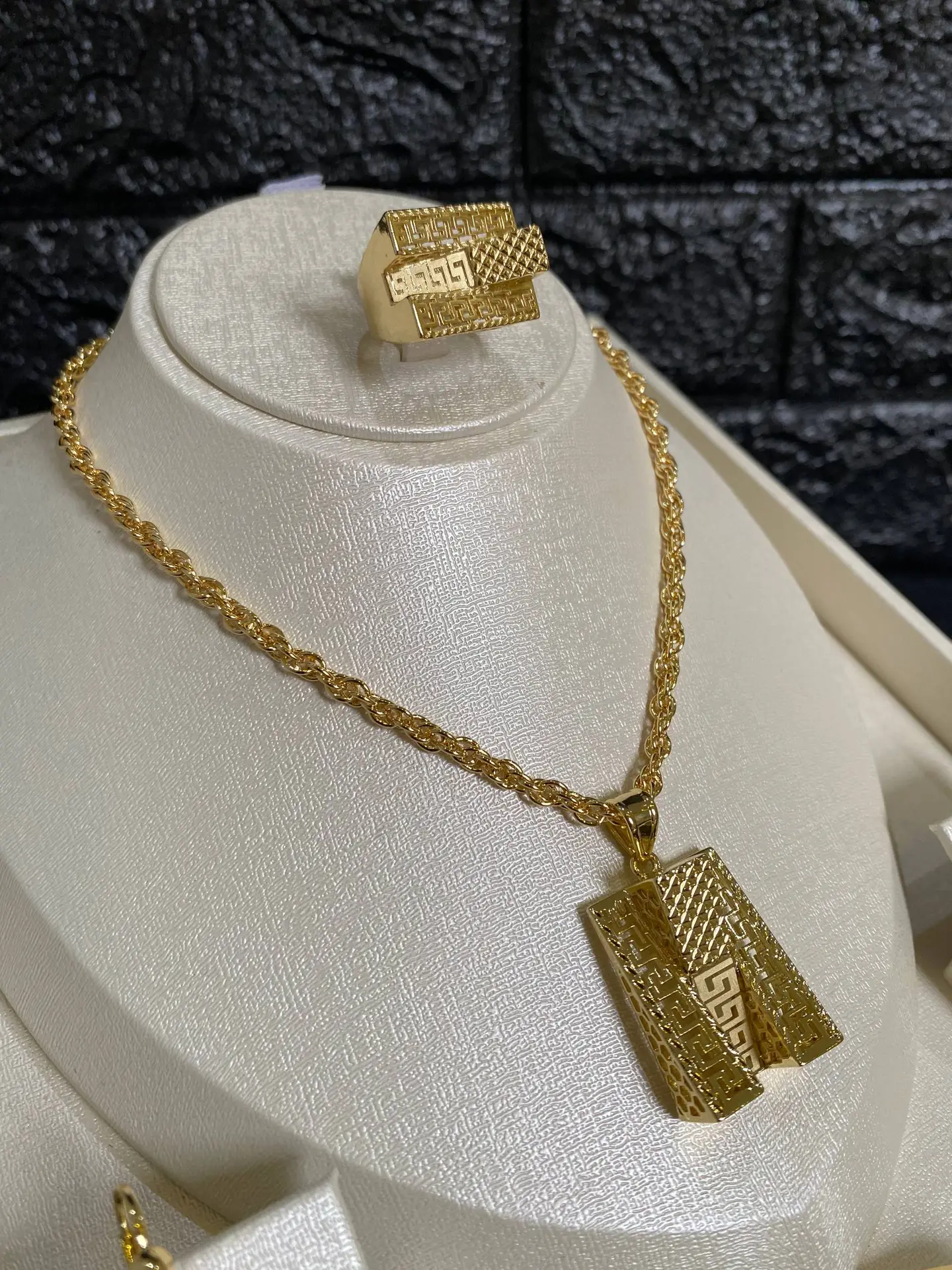 Parures Piramid Plaqué Or – Image 4