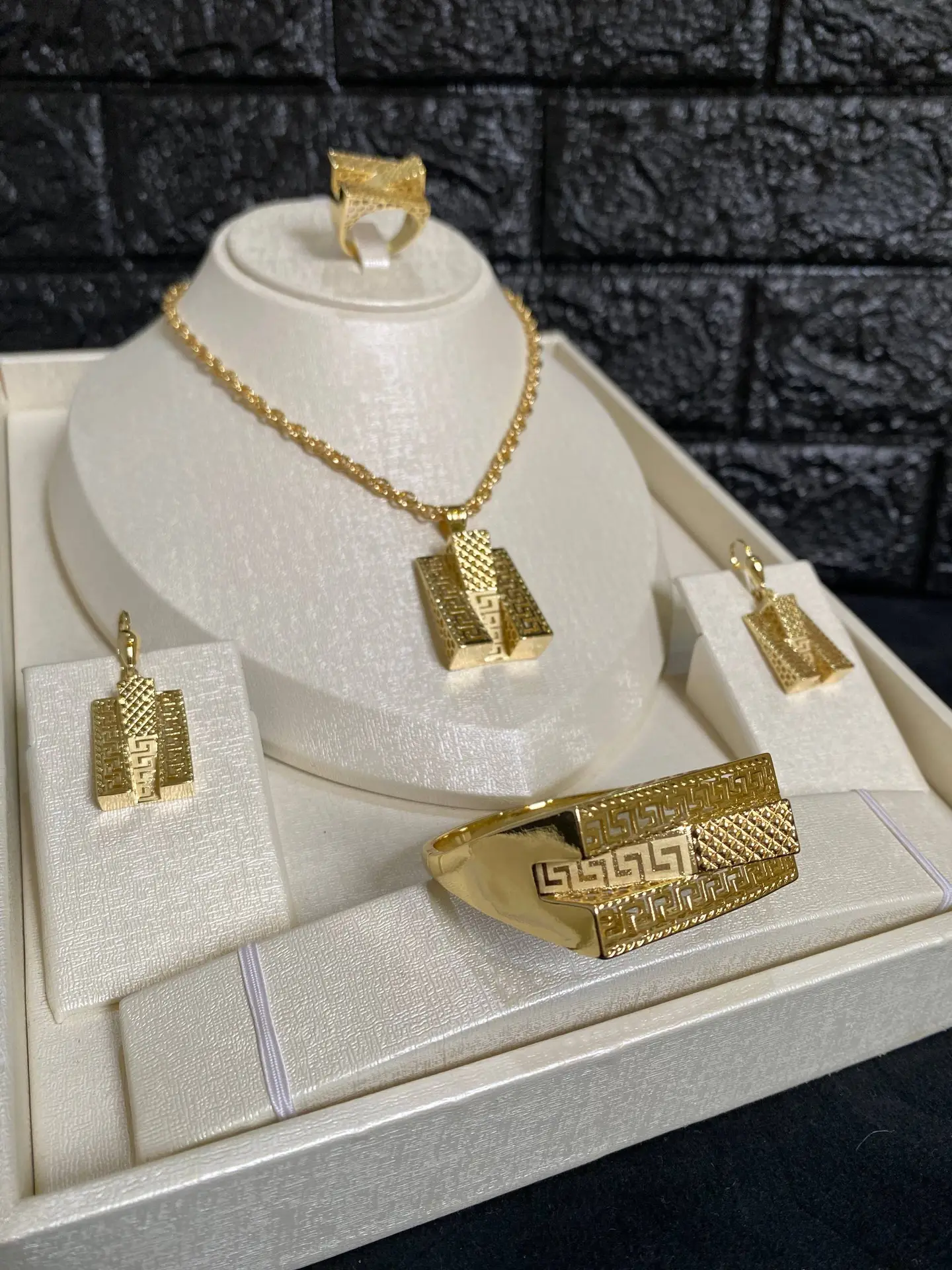 Parures Piramid Plaqué Or