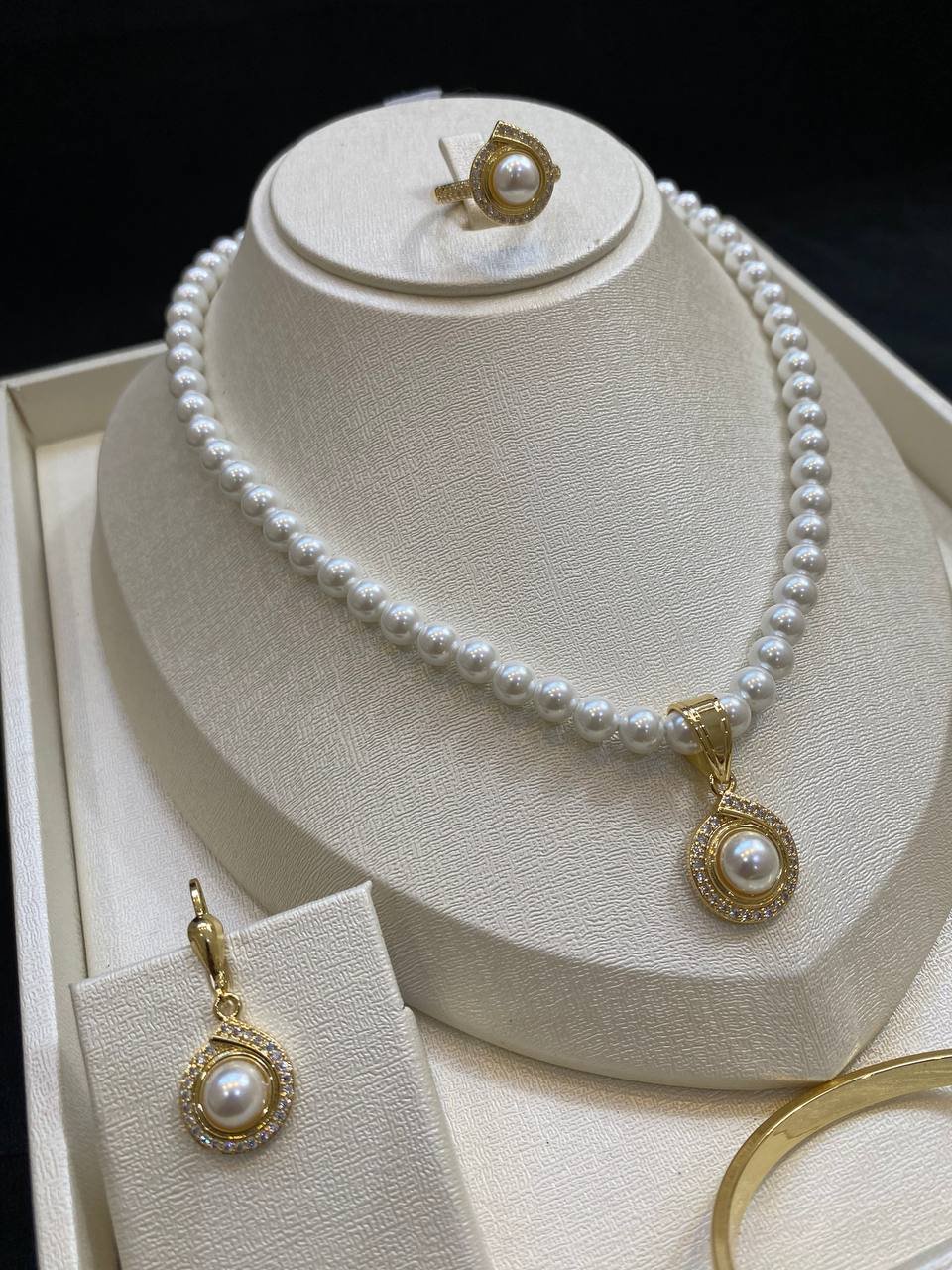 Parures Queen NV Plaqué Or – Image 3