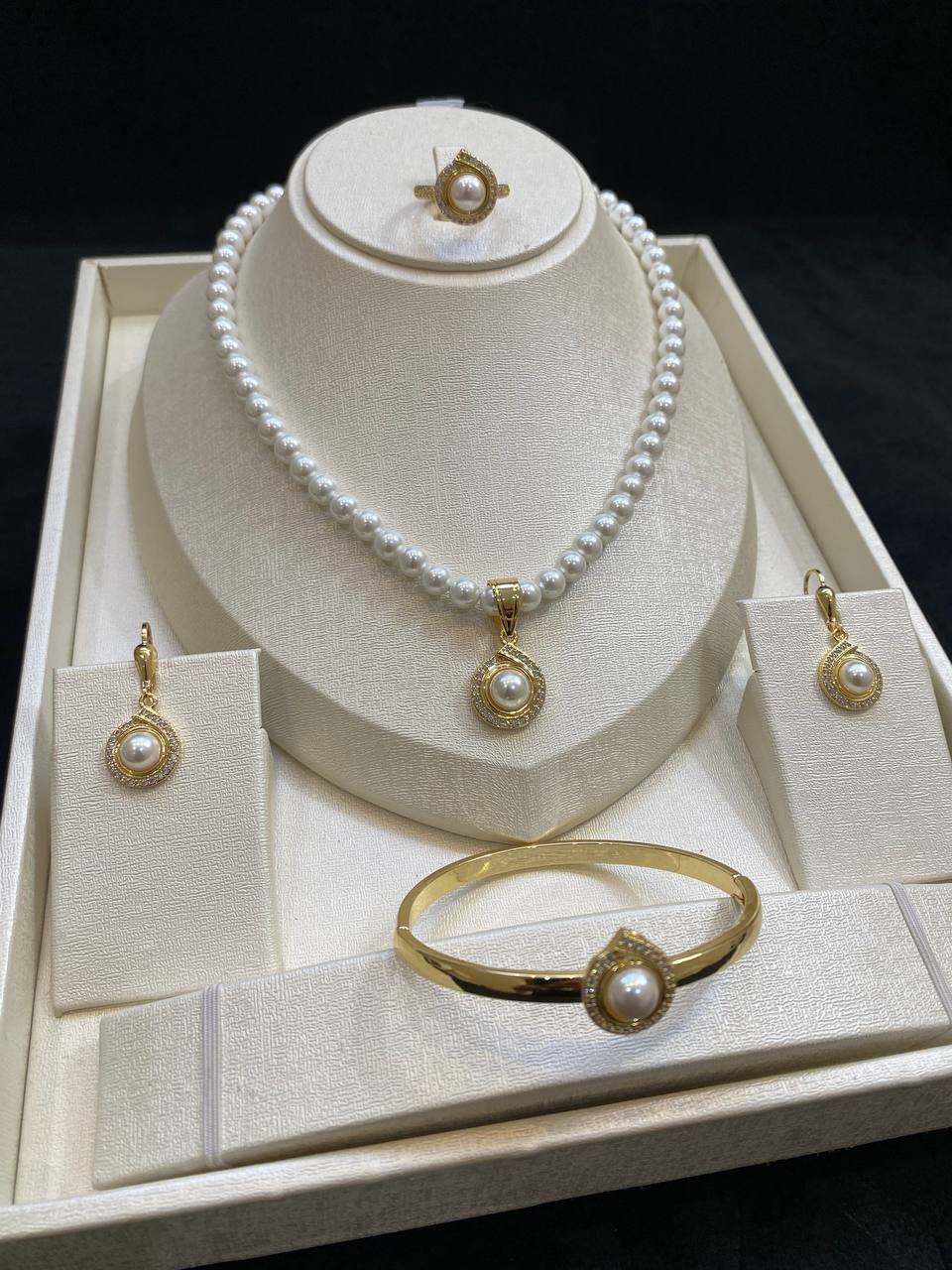 Parures Queen NV Plaqué Or – Image 4