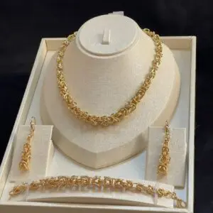 Parures Palmier Plaqué Or