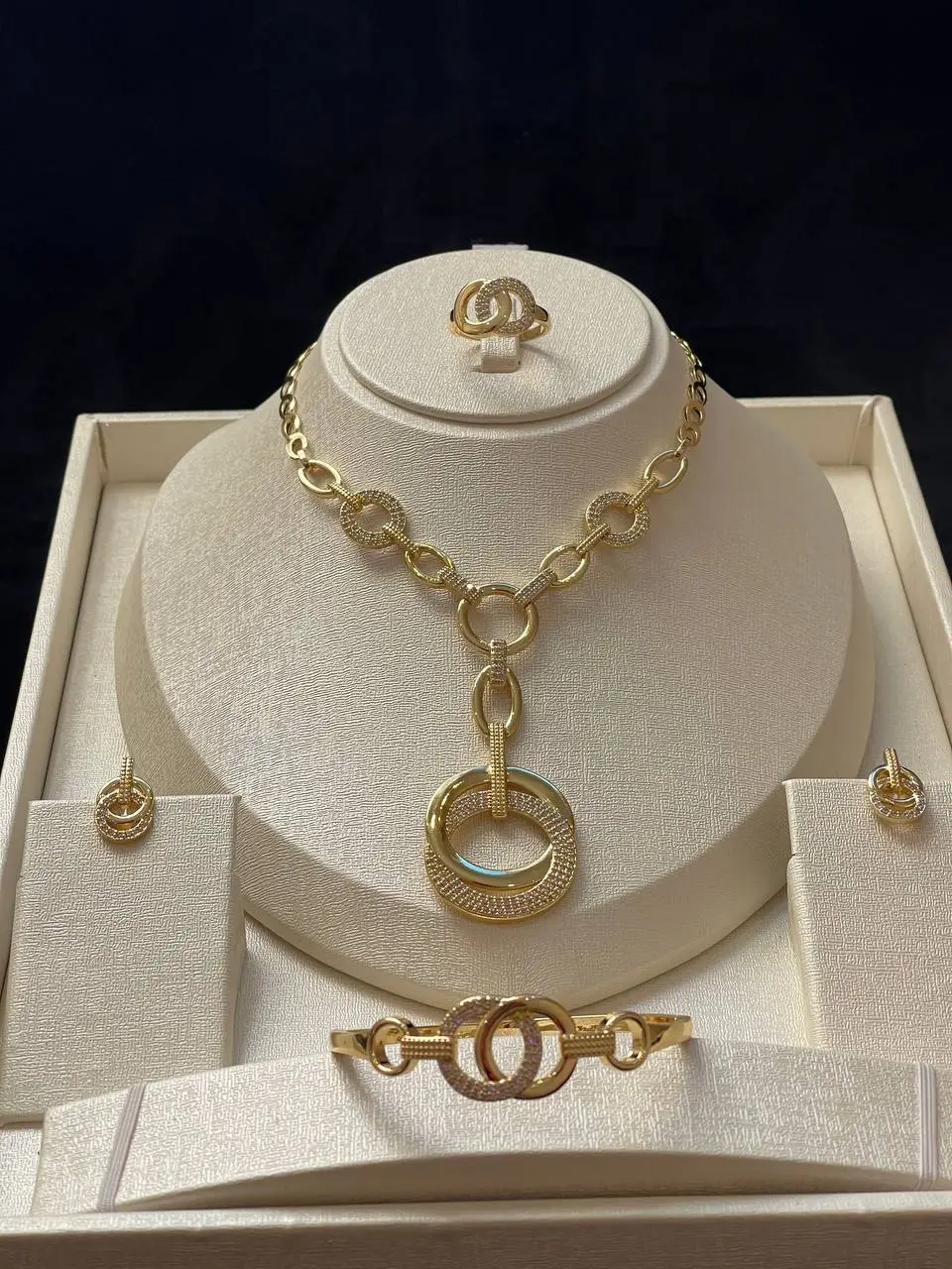 Parures Diva Plaqué or – Image 3