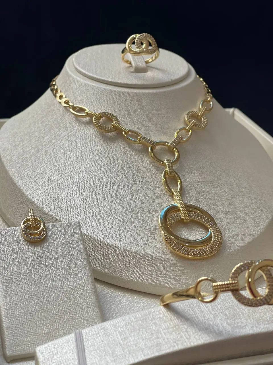 Parures Diva Plaqué or – Image 2